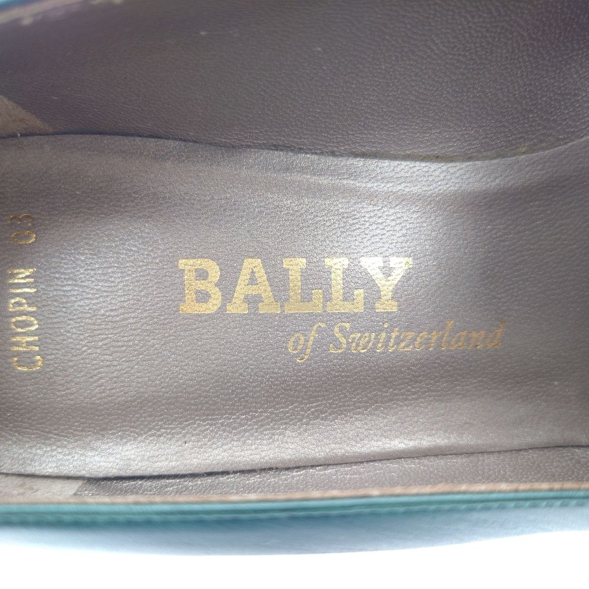 BALLY(バリー) パンプス 3 1/2 F レディース - ダークグリーン 