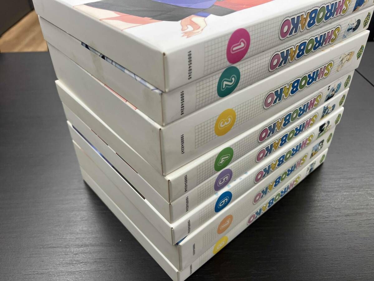 全8巻セット SHIROBAKO 第1~8巻 初回 版 シロバコ DVD 武蔵野アニメーション