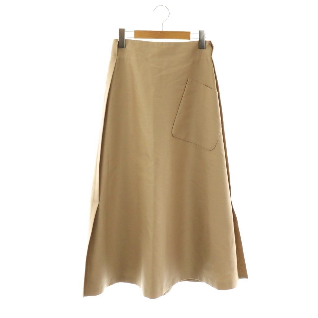 エブール ebure ライトシルクウールフレアスカート エブール ebure ライトシルクウールフレアスカート