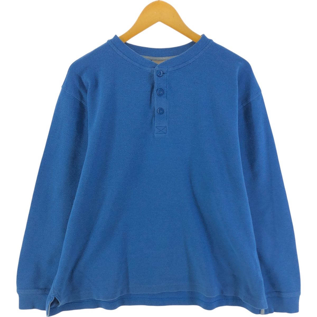 古着 エルエルビーン L.L.Bean ヘンリーネック サーマルロンT