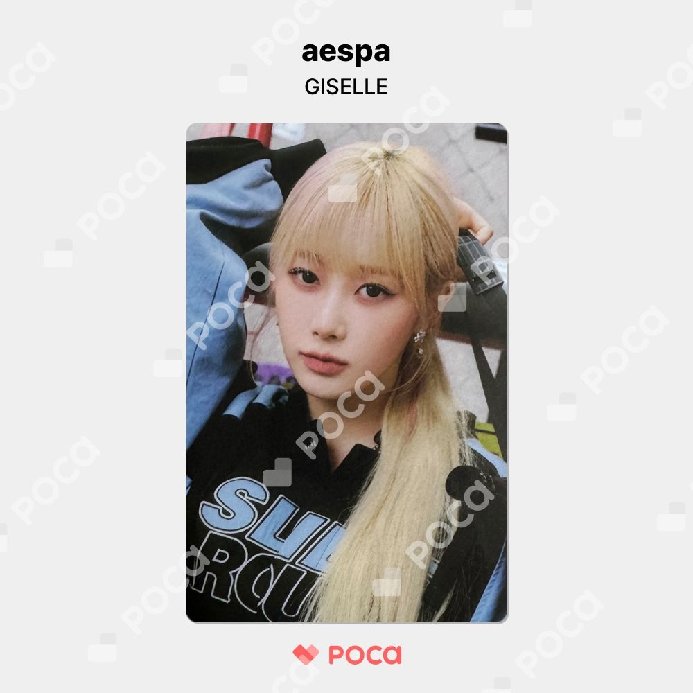 aespa ジゼル トレカ 2025 SEASON'S GREETINGS APPLEMUSIC