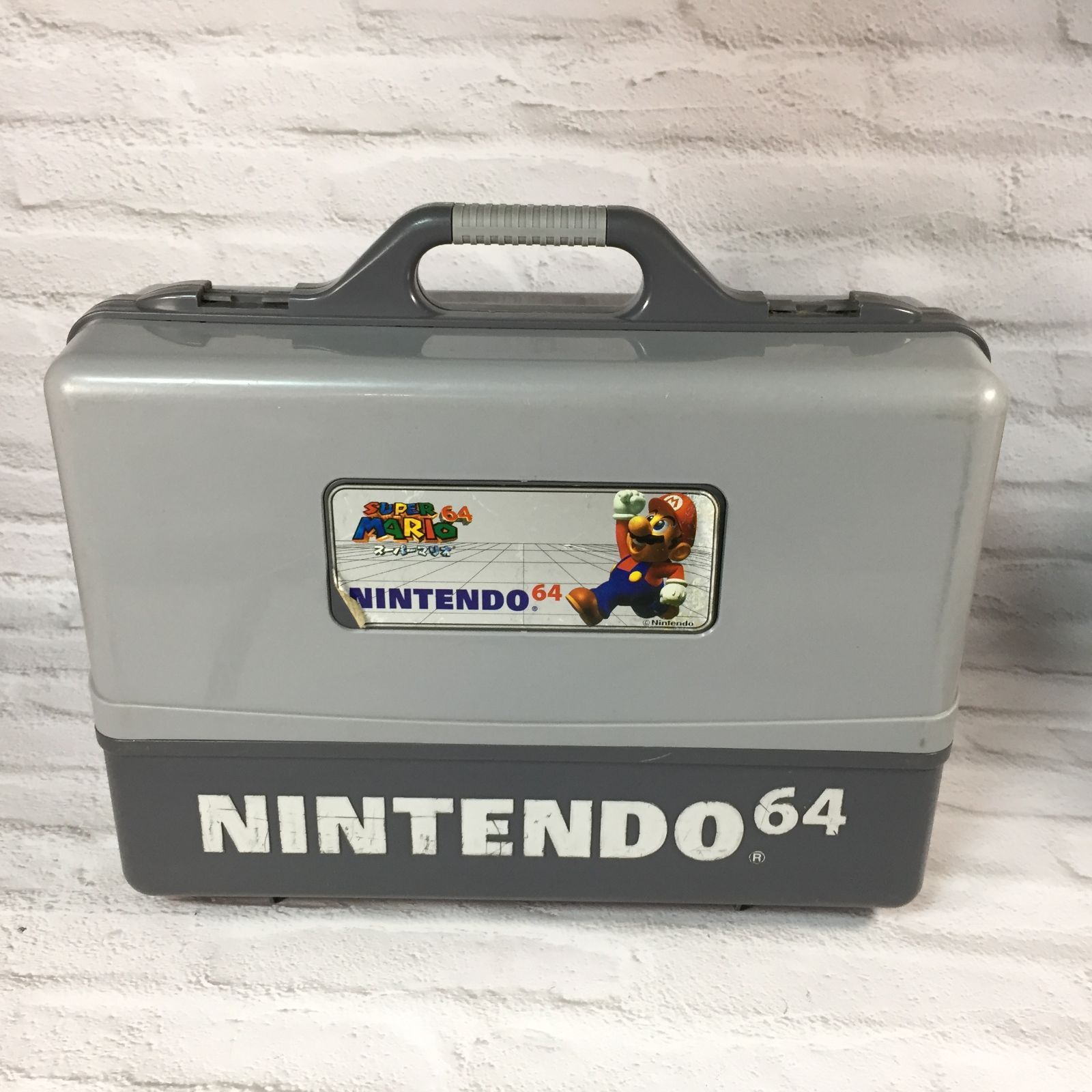 任天堂 Nintendo 64 専用 収納ケース スーパーマリオ - メルカリ