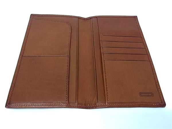 COACH コーチ レザー 二つ折り 長財布 ウォレット 札入れ レディース