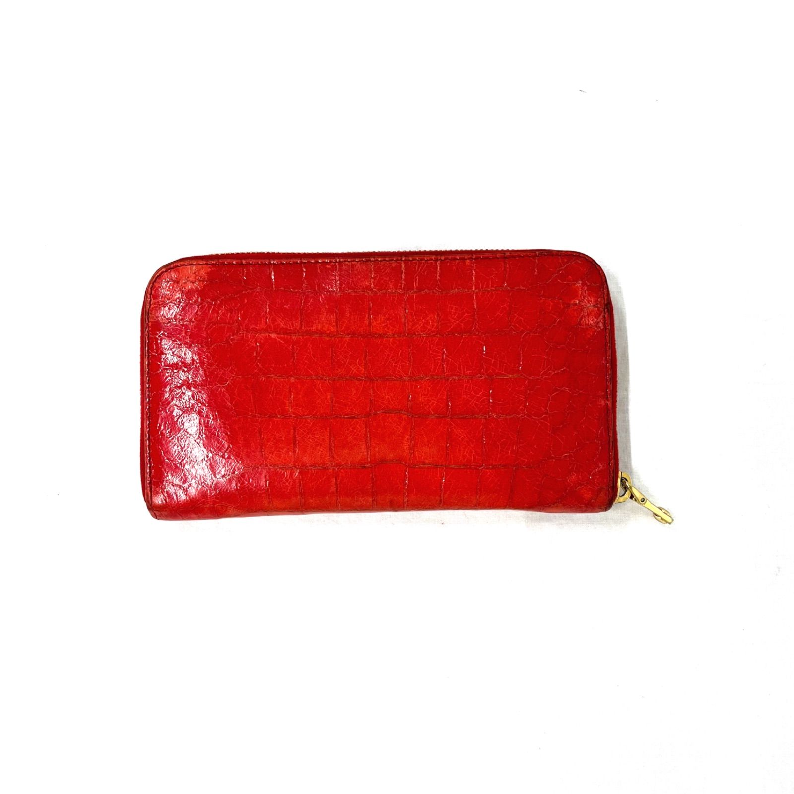 miu miu レッド キルティング 長財布 箱付き