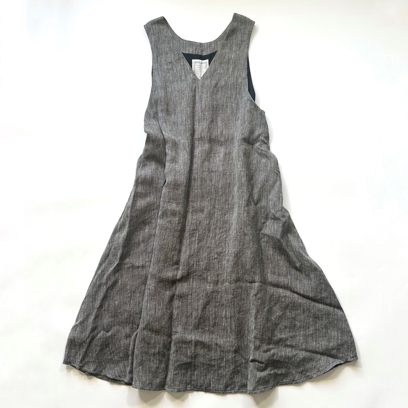 BEARDSLEY (ビアズリー)リネンシャンブレーワンピース