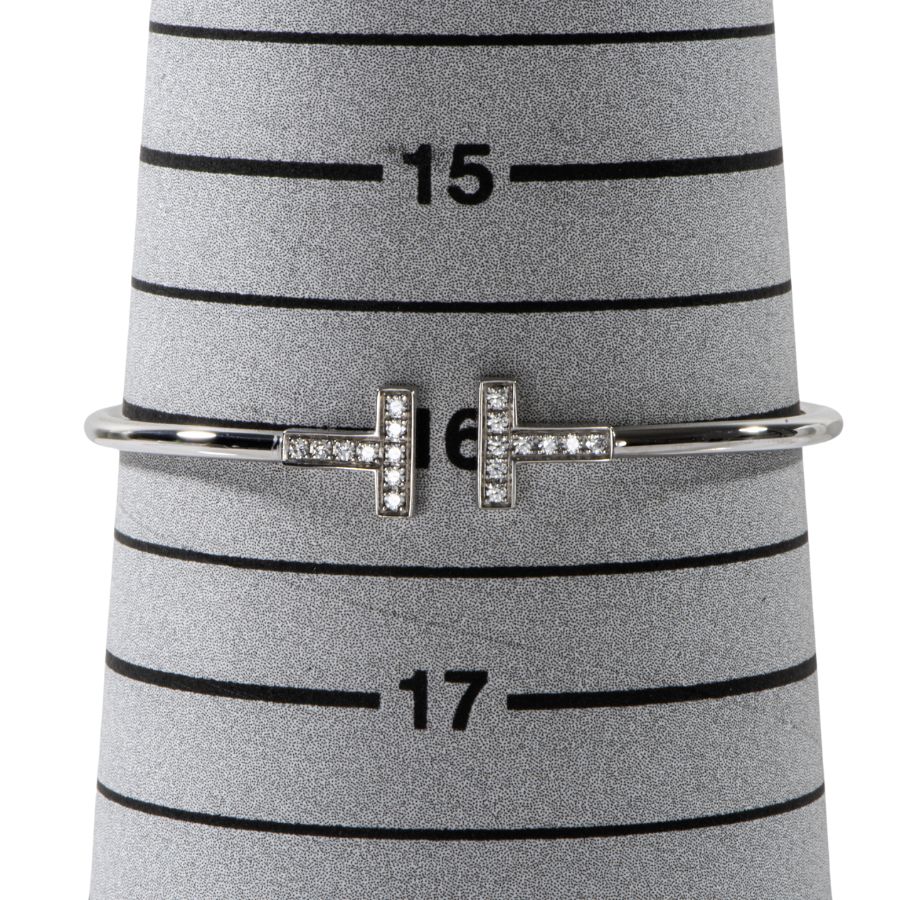 ティファニー Tiffany & Co. バングル Tワイヤー スモールモデル