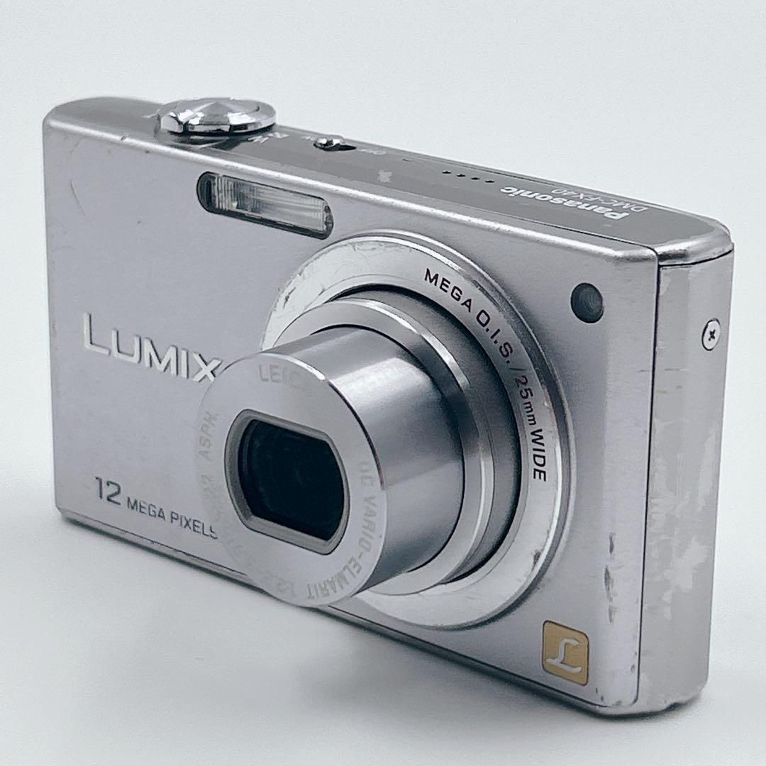Panasonic LUMIX DMC-FX40 シルバー デジカメ