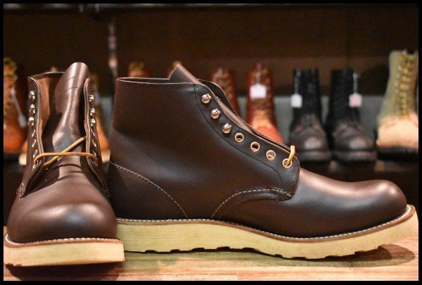 10D DEAD 羽タグ レッドウィング 8160 アイリッシュセッター 茶 ガラスレザー コレクテッドグレイン ブーツ redwing HOPESMORE FJ190