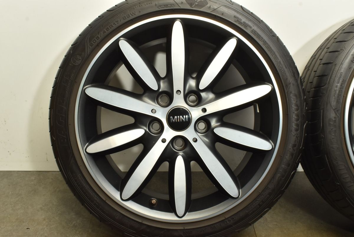 ミニクーパーF55 F56 F57 MINI純正ヘリスポーク 175/65R15 希少品】BMW MINI F56 ミニクーパー 純正 17in 7J +54 PCD112 イーグル