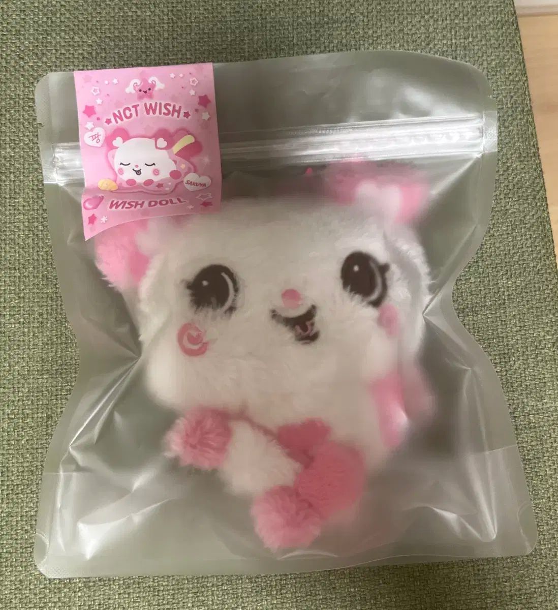 サクヤ　ぬいぐるみ　新品未開封　サクパン 新品未開封 公式品 NCT WISH DOLL サクヤ SAKUYA ぬいぐるみ