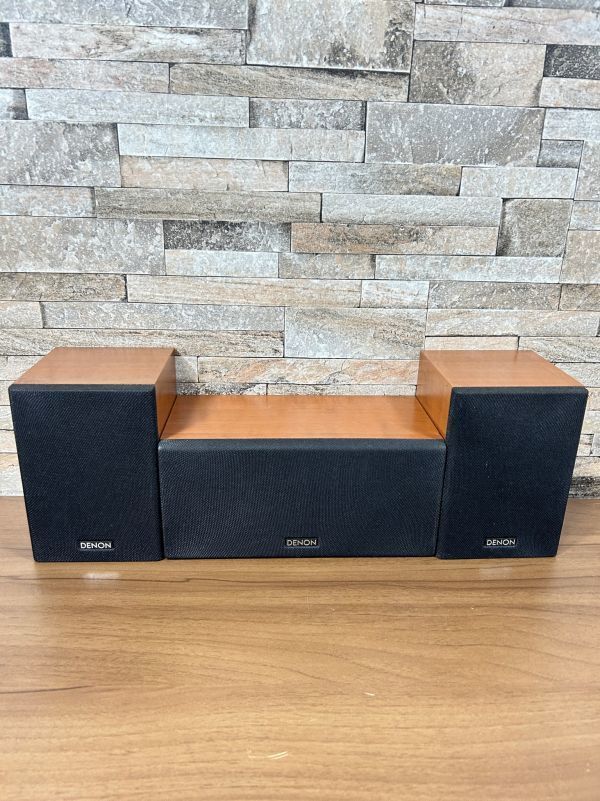 81923Y1 動作品 DENON SC-CM380,SC-AM380 スピーカー3本セット AVC