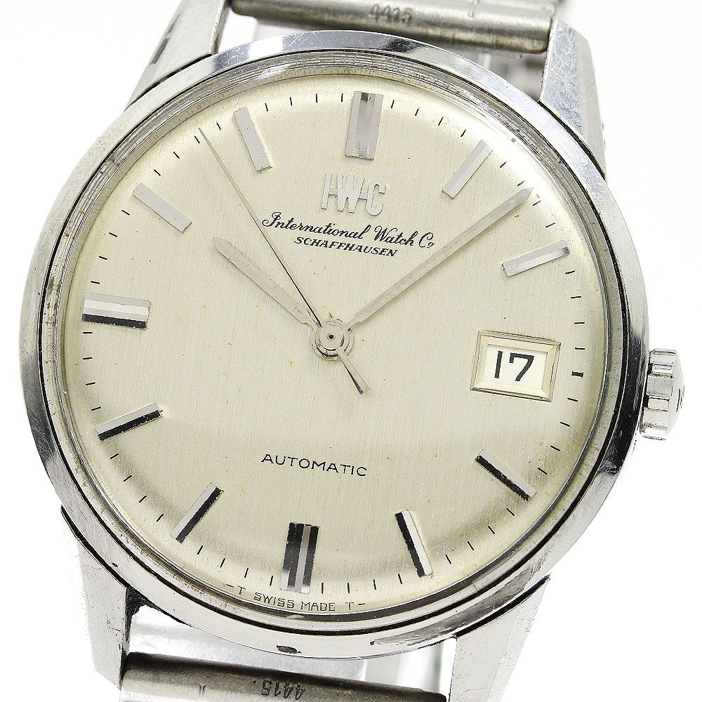 SS×SS文字盤色IWC SCHAFFHAUSEN ヴィンテージ デイト Cal.8541 自動