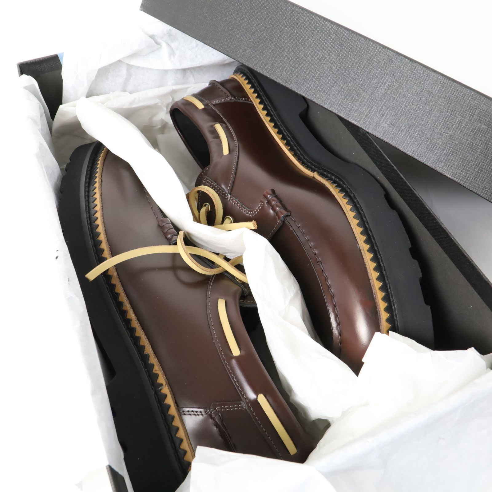 新品 Paul Smith ポール・スミス Barca ボートシューズ レザー 