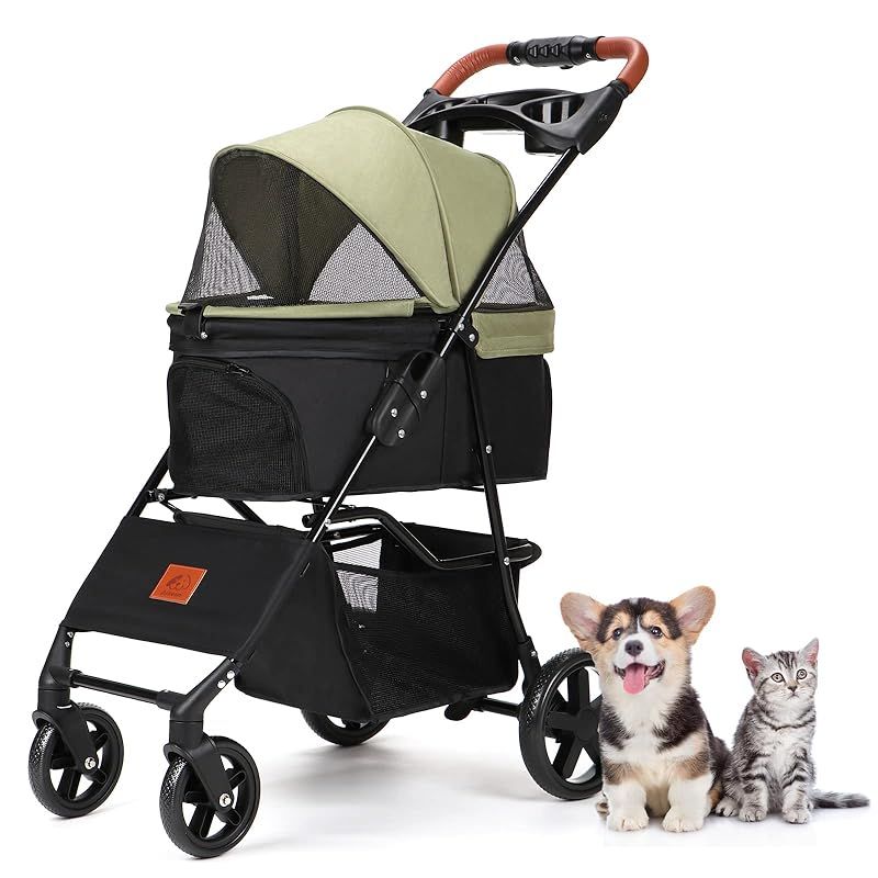 Aikenn 犬用ベビーカー 小型犬 折り畳み ペットキャリーカート ペット