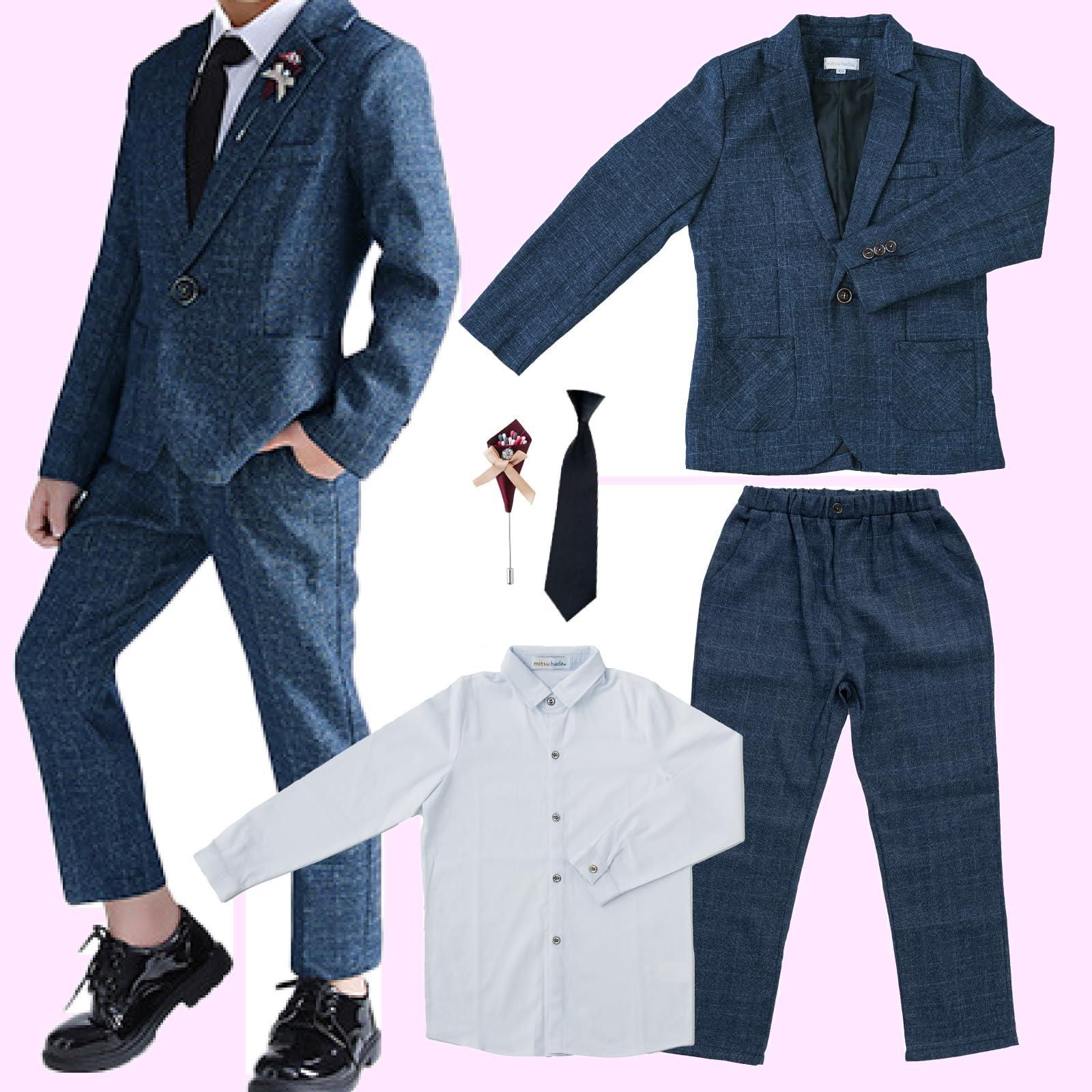 ラルフローレン 紺ブレザーとチノパンツのスーツ 115 / ブランド