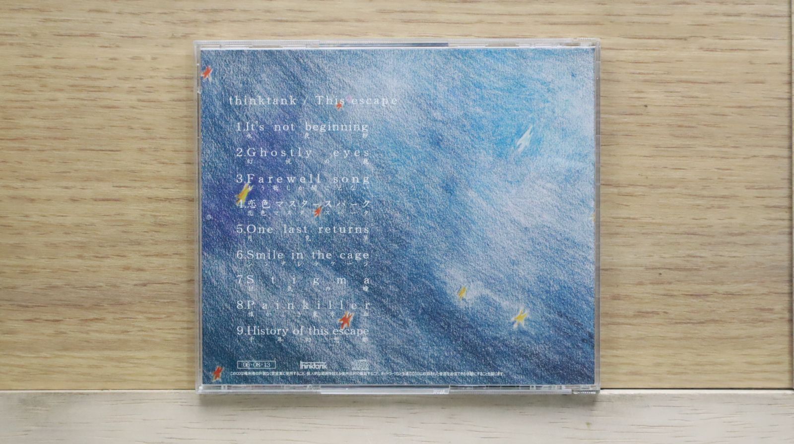 国内盤CD☆邦楽CD/□ thinktank This escape 【TTCD0001