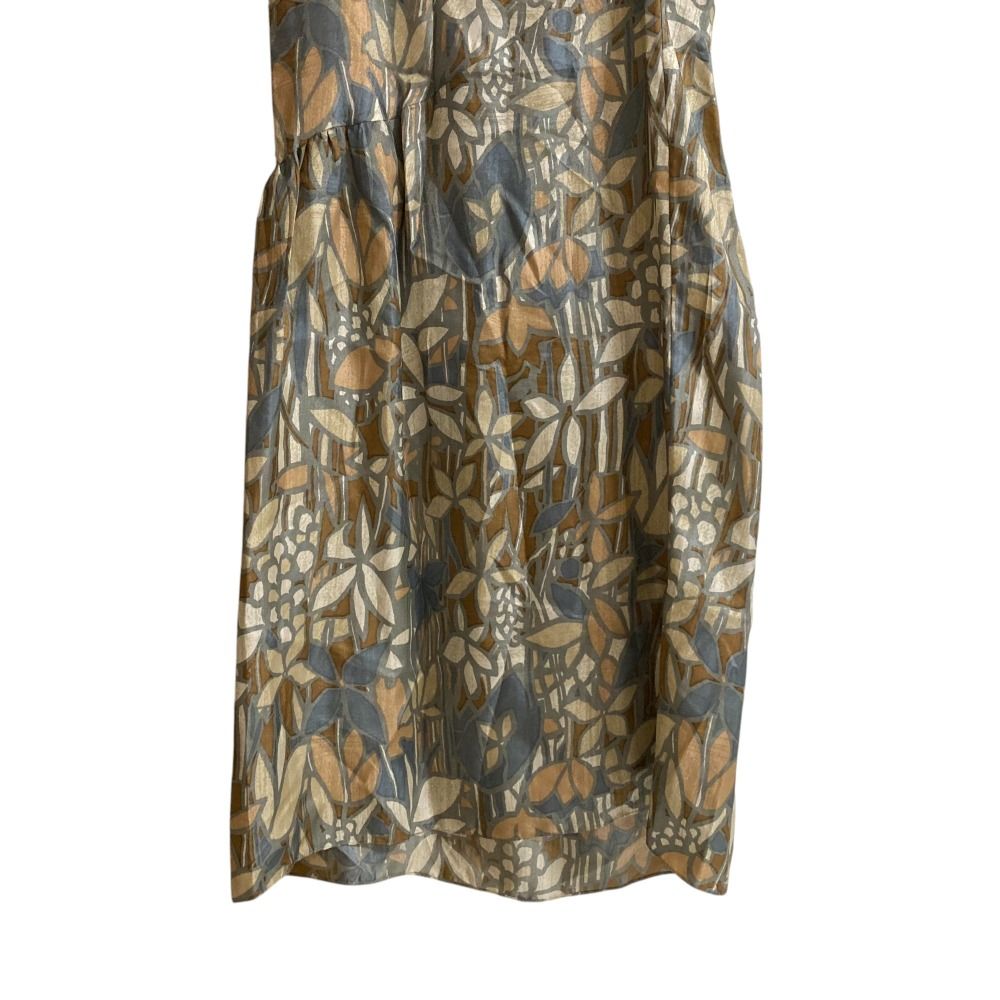 美品 MARNI マルニ シルク100％ フラワープリント ロング