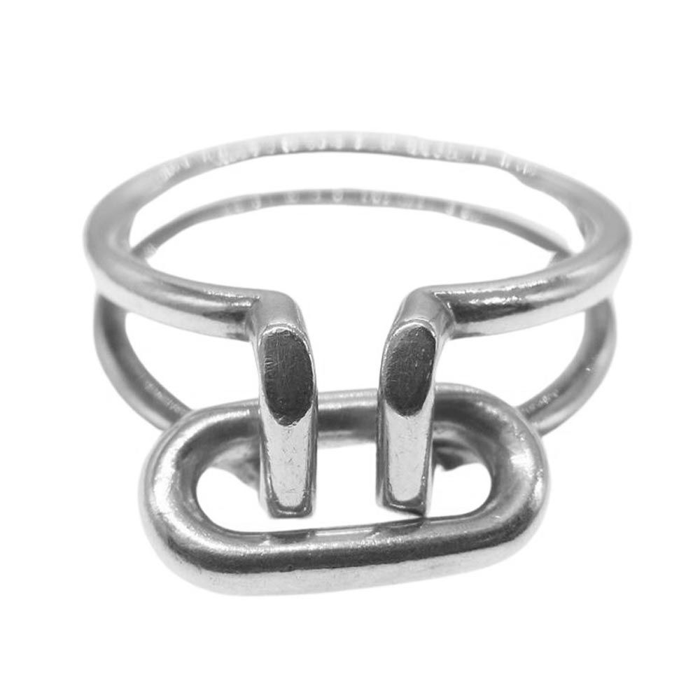 TIFFANY&Co. ティファニー リング ハードウェア 2ロウ リング シルバー