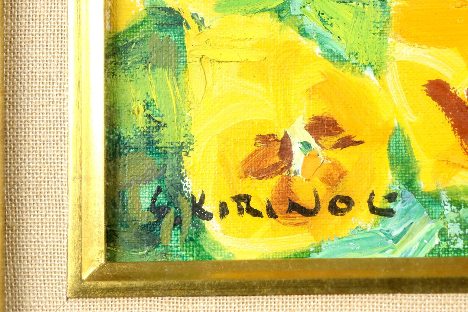 真作】桐野江節雄 油彩3号昭和の婦人◇裸婦〇日展会員 光風会評議員 真