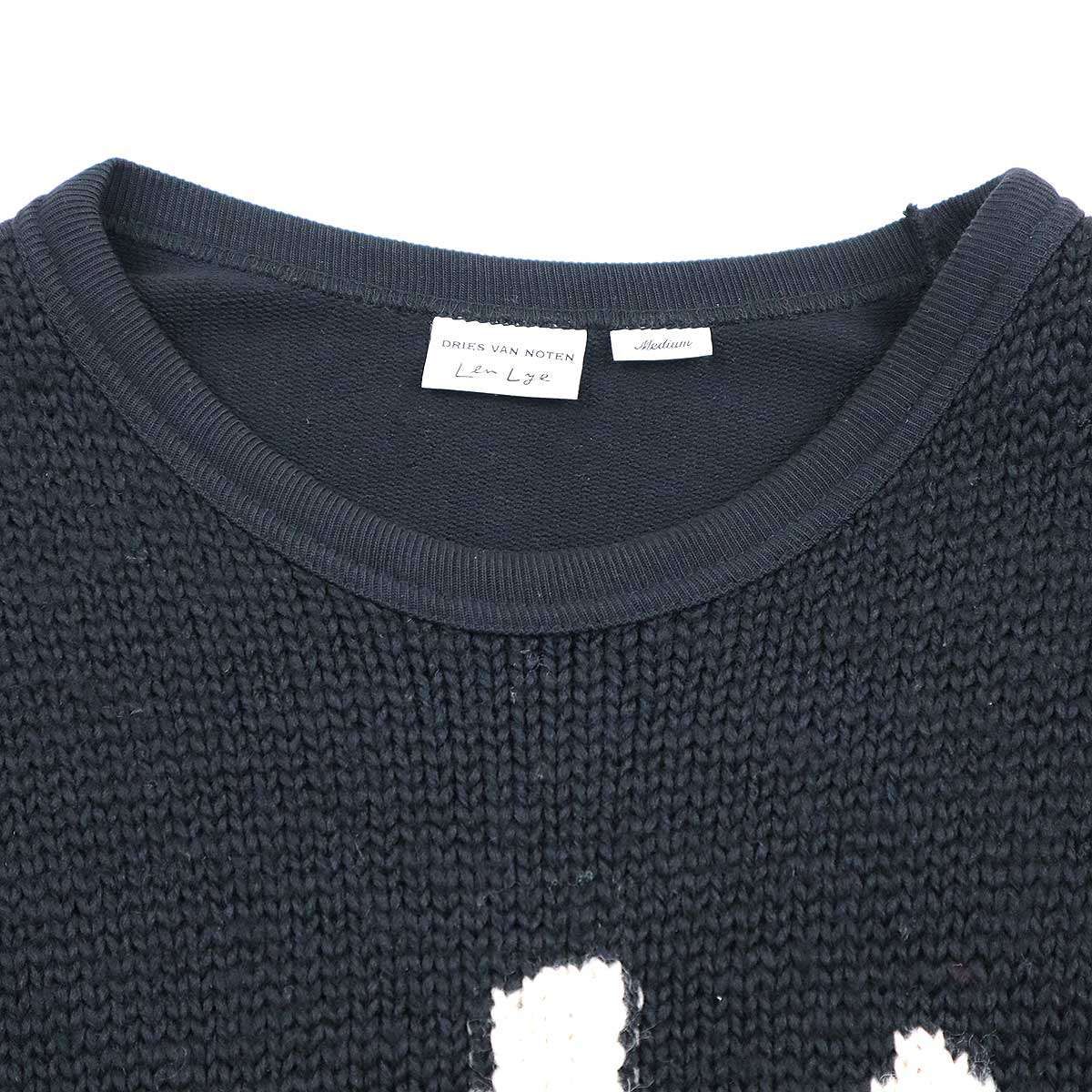 DRIES VAN NOTEN ドリスヴァンノッテン 21SS Len Lye ニット切替 