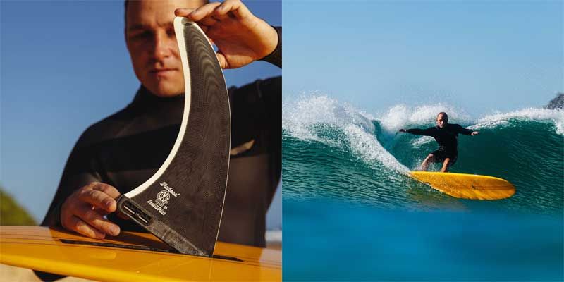 サーフィン・ボディボード FCS2 WAXHEAD LONGBOARD FIN PG 10.0 FCS2 WAXHEAD PERFORMANCE GLASS 10 LONGBOARD FIN / FCSII エフ