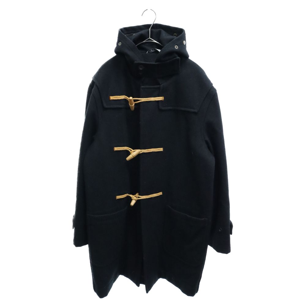 美品■MONTGOMERY　ダッフルコート　ブラック　カシミヤ混 MONTGOMERY メルトンダッフルコート [resize] - Fresh Service
