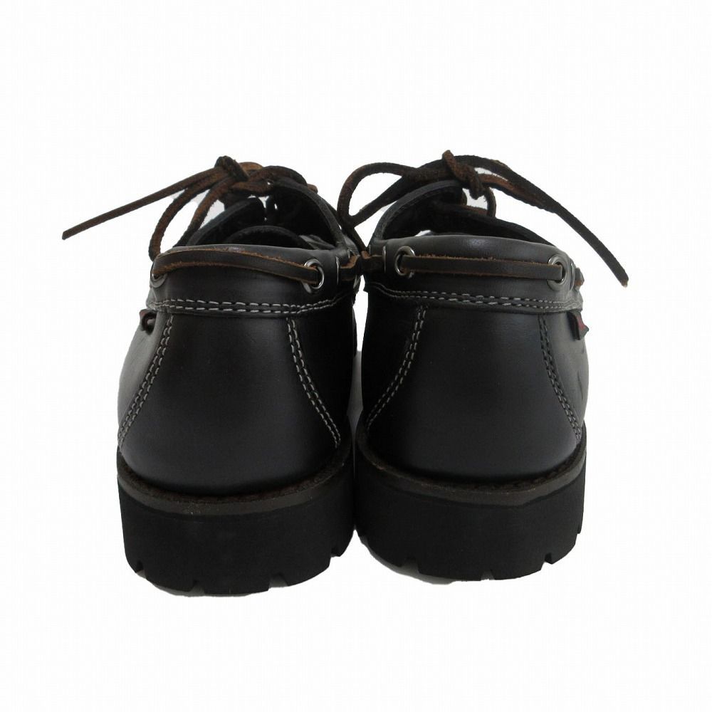 【人気雑誌Sweet】ジーエイチバス レンジャーキャンプモック モカシン ブーツ レースアップ スニーカー シューズ BA13011 6/7/40 25.0 ブラック ur131 BOA 介護靴