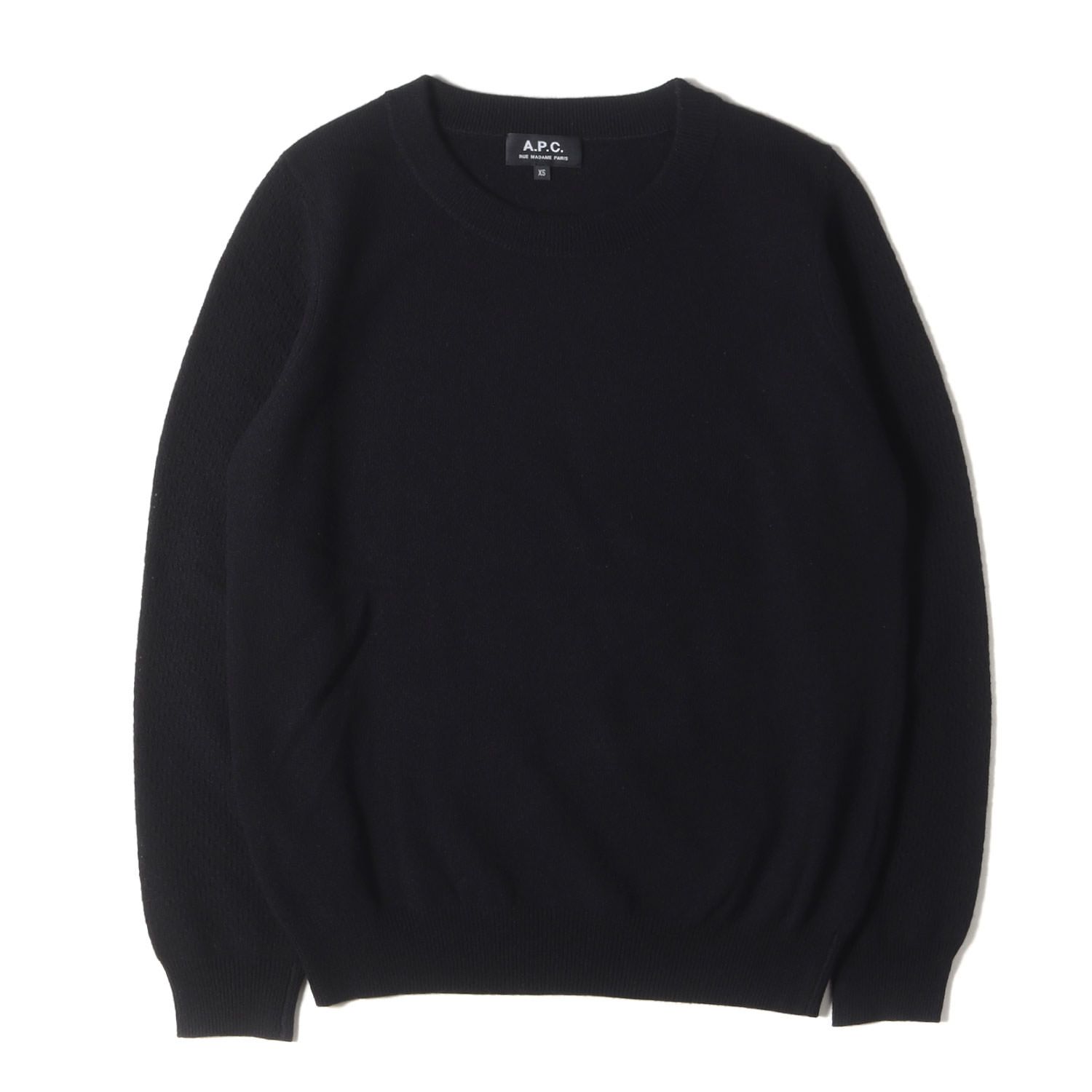 【新品未使用品】ソフトバンク　840プレミアム　ブラック　8台セット 美品 A.P.C. ニット サイズ:XS スリーブ 切替 ウール カシミヤ