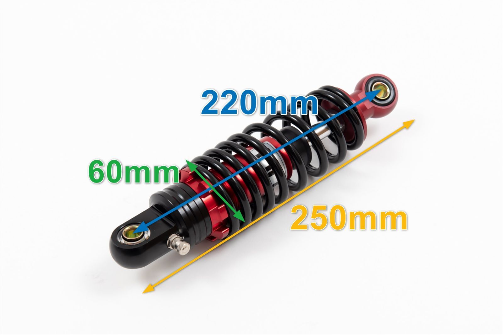 純正ショート加工 リアサス シャリー ダックス モンキー 車高短 4mini Amazon | 【x-cars】 230mm リアサスペンション ショート リア