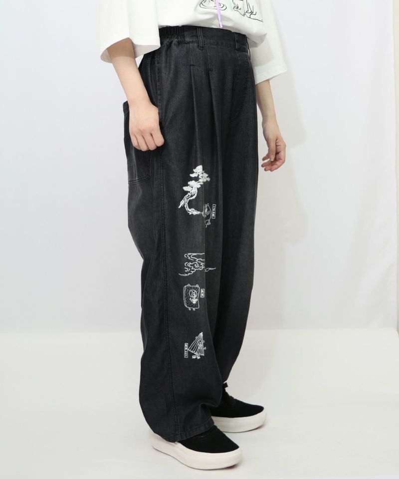 ScoLar Parity 352123：Parityの妖怪柄 冷感デニム - メルカリ