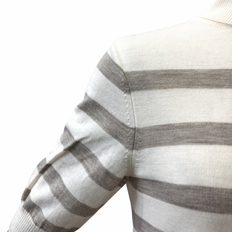 フォクシー FOXEY Knit Top Lagger Love ニット カットソー ボーダー 