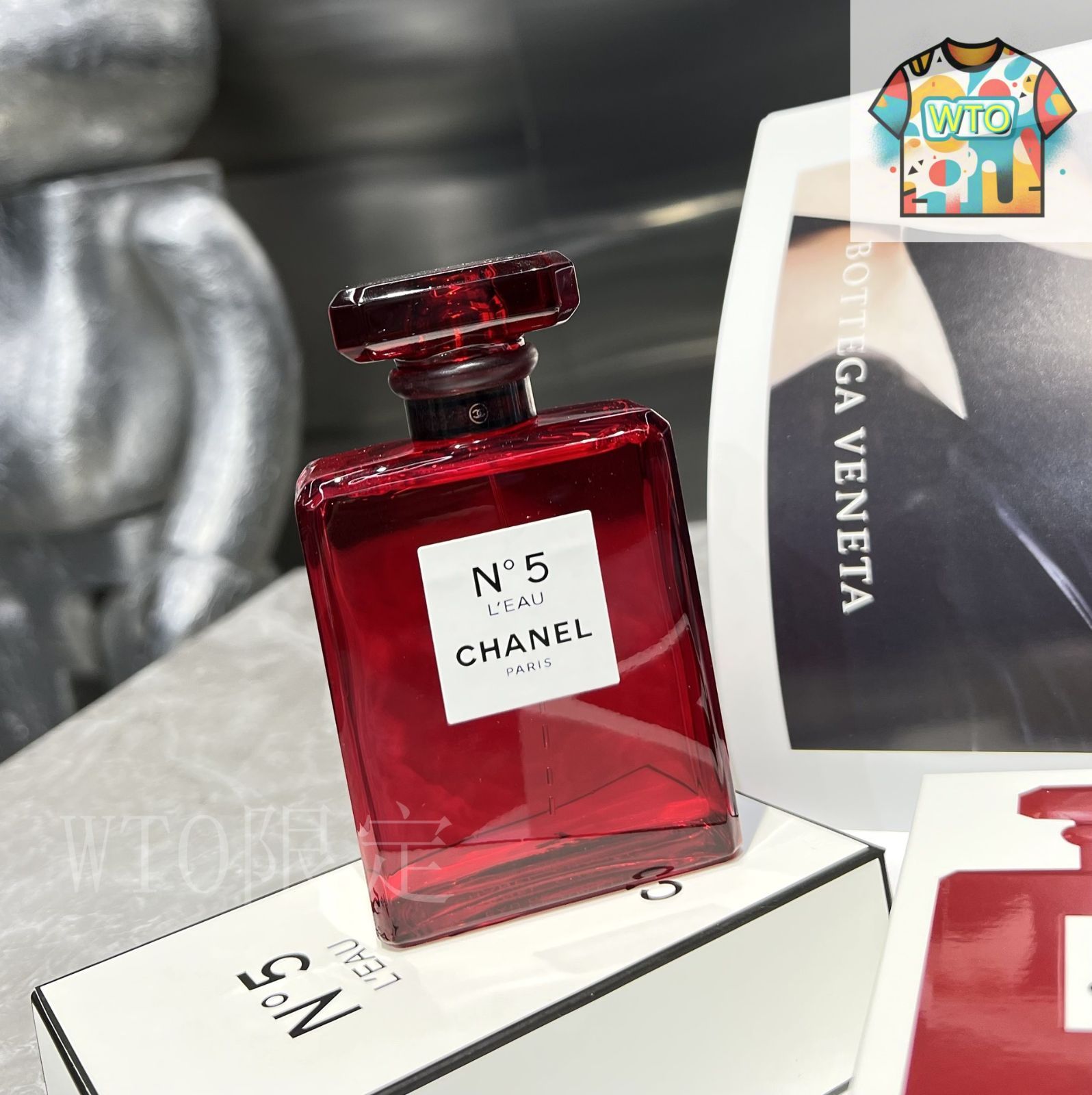 CHANEL N°5 L'EAU 赤いボトル Amazon | シャネル CHANEL NO.5 オードパルファム レッド