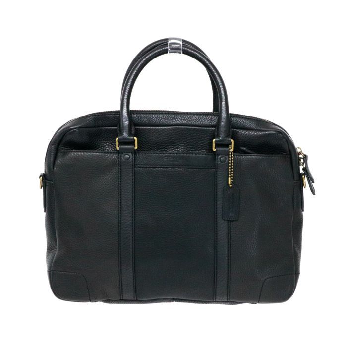 コーチ COACH ブリーカー ビジネスバッグ ペブルド レザー 71196