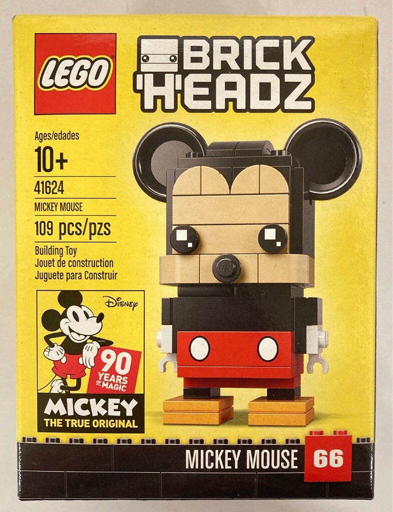 LEGO 66 / BRICK HEADZ MICKEY MOUSE 41624