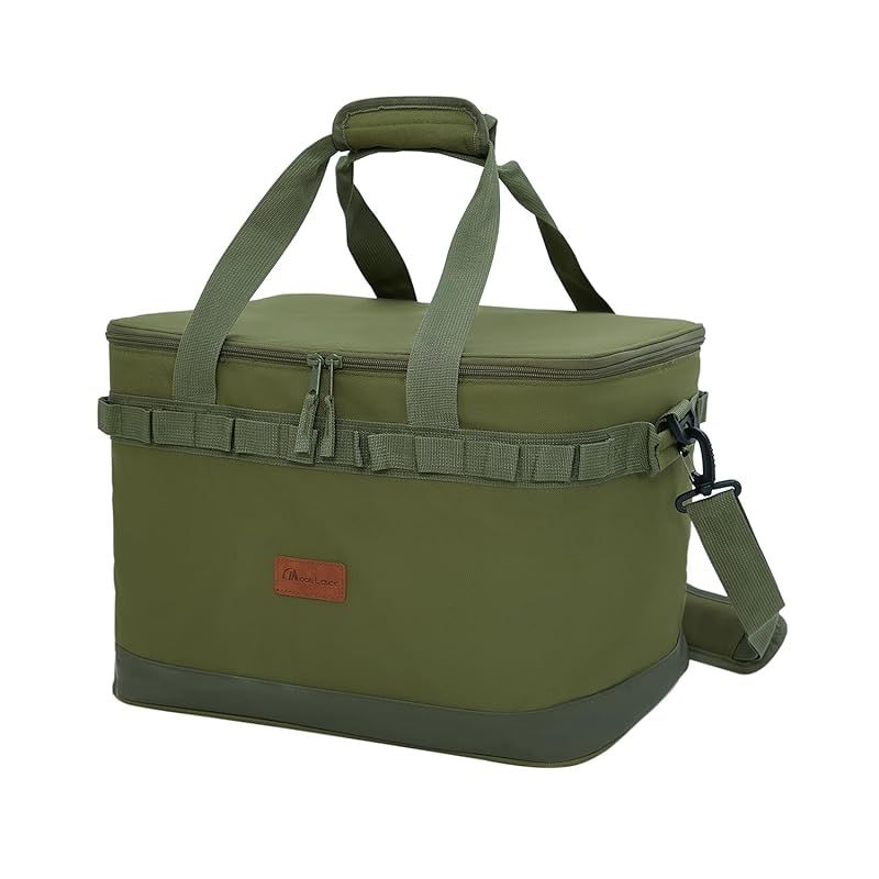 MOON LENCE クーラーボックス ソフト クーラー 大容量 35L 保冷 保温 折り畳み収納可能 手提げと肩掛け両用 大型 ソフトコンテナ 保冷バッグ 収納ボックス クーラーバッグ キャンプ ピクニック 