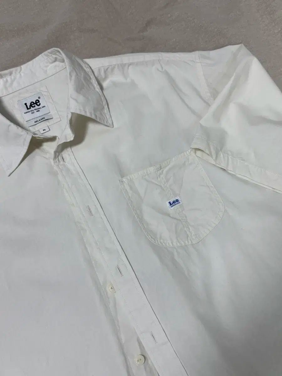 Lee LEE リー ポケット レモン 半袖 シャツ XL