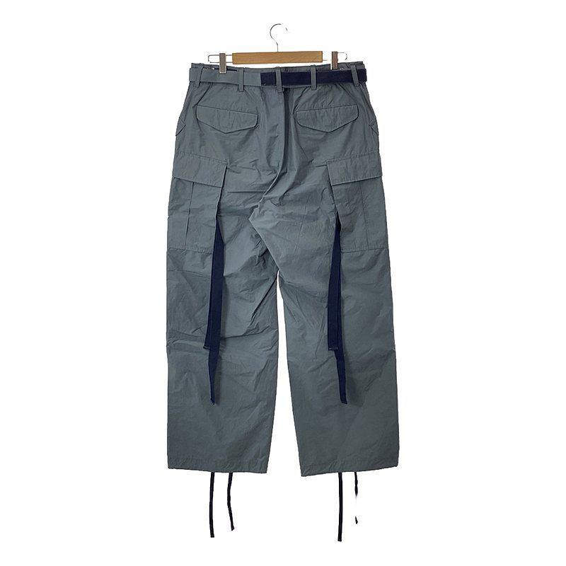 sacai サカイ 2022aw ベルテッドパンツ