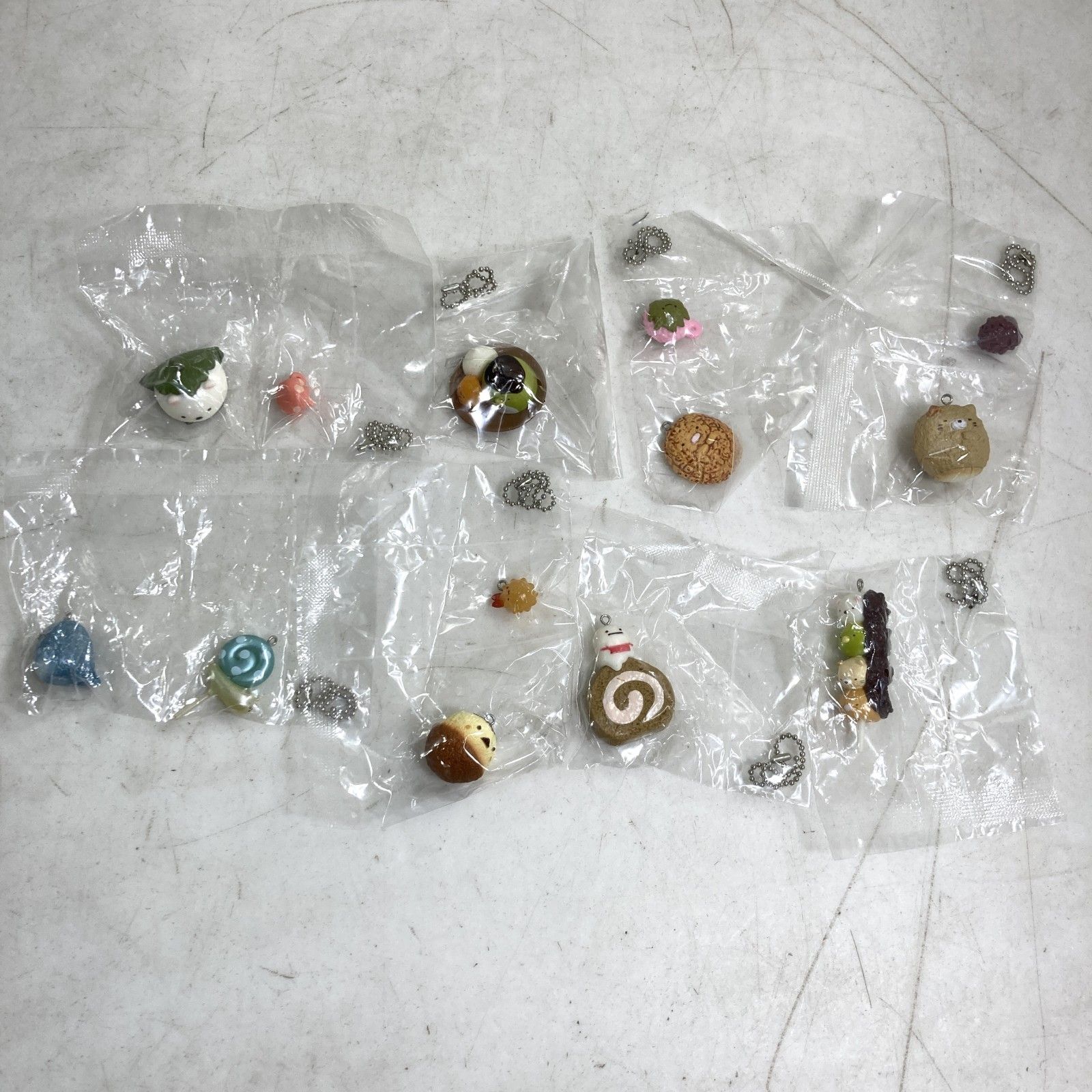 Re-MeNT リーメント すみっコぐらし おやつますこっと 全8種 まとめ商品 和スイーツ 全8種コンプリート 現状品 0.09kg