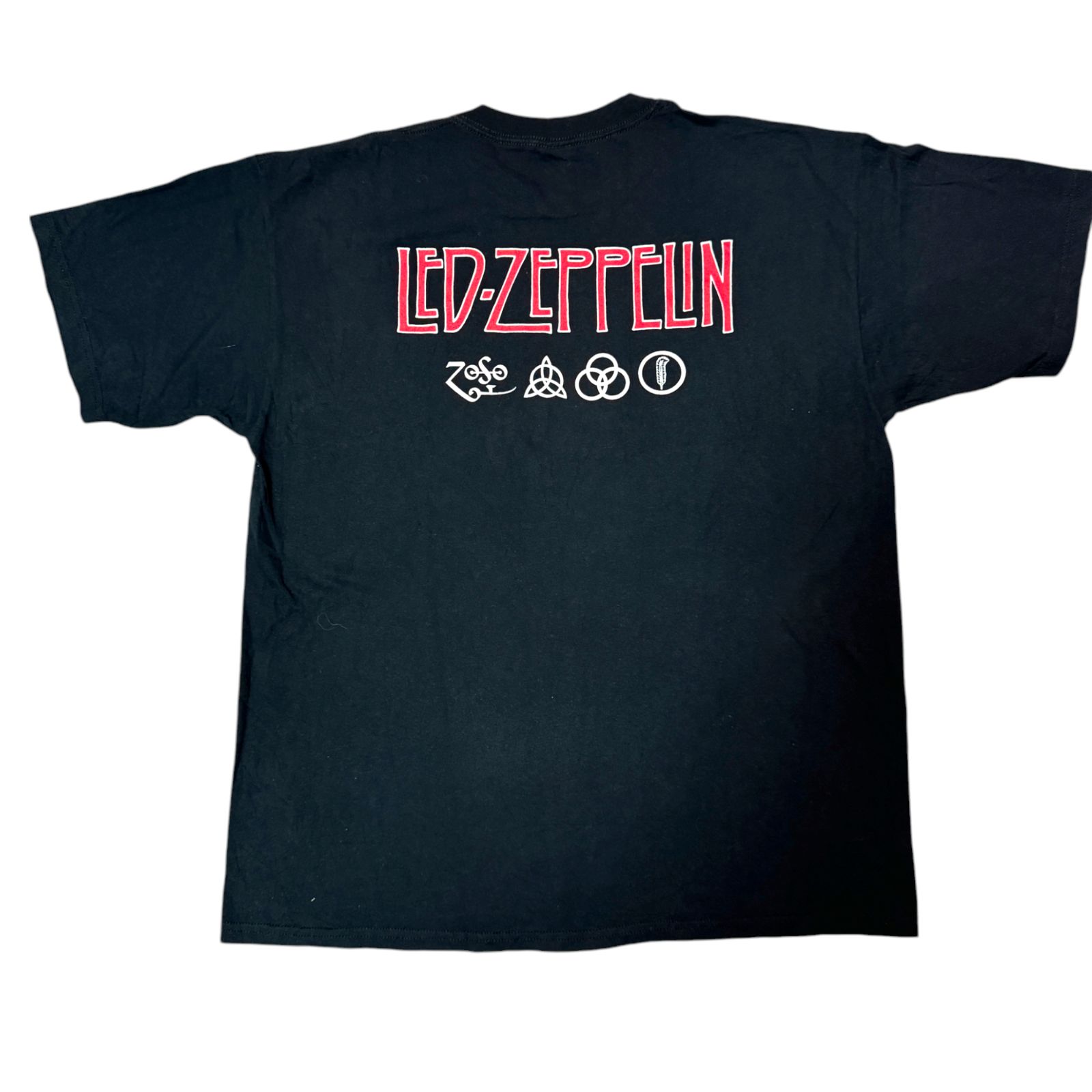 00s Y2K LED ZEPPELIN Tシャツ ZOSO ロゴ プリント Stairway to