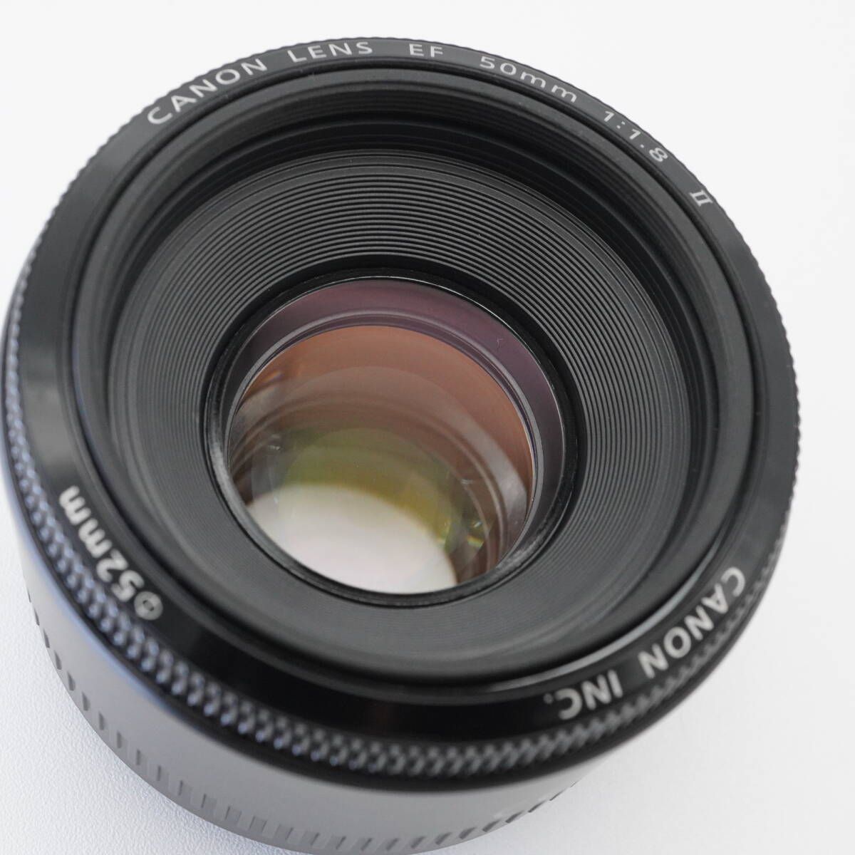 美品 送料無料 即購入OK Canon キヤノン EF 50mm F1.8 II 単焦点レンズ 