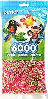 (Floral Mix) - Perler Beads Floral Bead Mix (6000 Count)