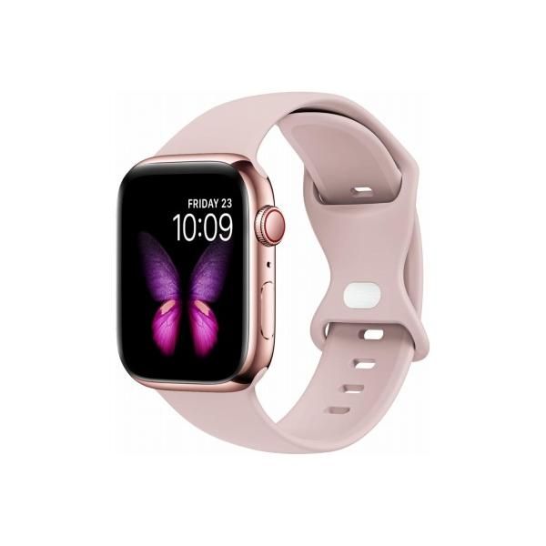Apple Watch - Apple Watch 41mm M/L アップルウォッチ ピンク バンド Tighesen Apple Watch バンド アップルウォッチ バンド (ピンク