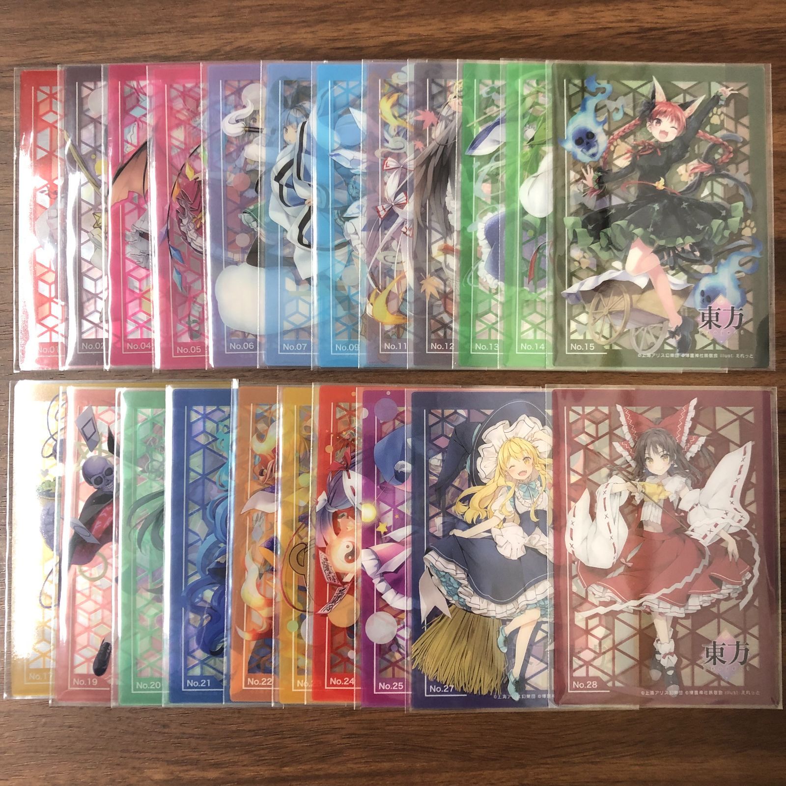 東方Project コレクションカード 　コンプリート　シークレット5枚含 新品】ブシロード トレーディングカード コレクションクリア