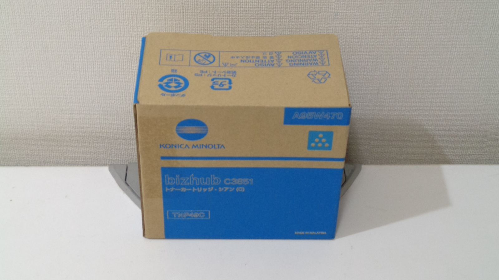 コニカミノルタTNP-27シアン純正品■外箱若干汚れ等あり