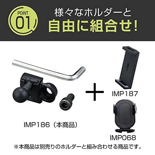 ジムニー/シエラ(JB64/JB74)マウント単品 金属製 セイワ(SEIWA) 車種用品 スズキ ジムニー&シエラ(JB64/JB74) マウント単品  IMP186 ブラック スマホホルダー マウント単品 コンパクト 亜鉛合金製 耐久性UP メルカリ