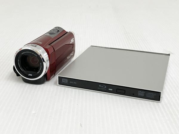 注目の JVC ビデオカメラ エブリオ GZ-E780-R リール - stuff-to-go.com