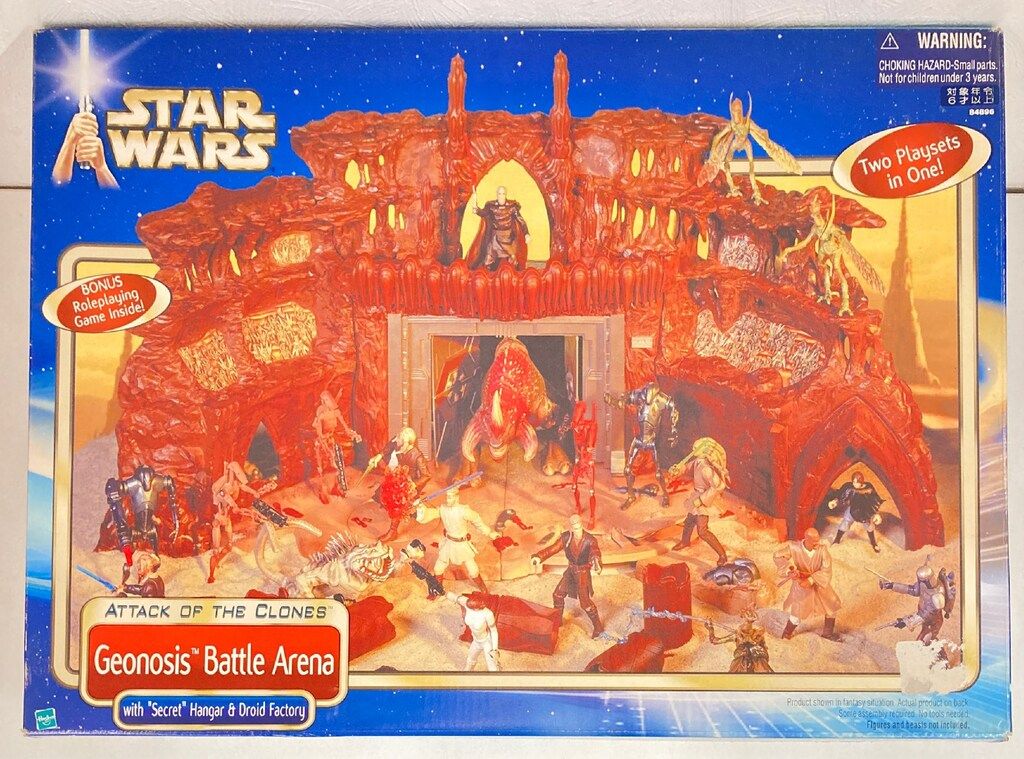 トミー PLAYSET GEONOSIS BATTLE ARENA 3.5インチ用