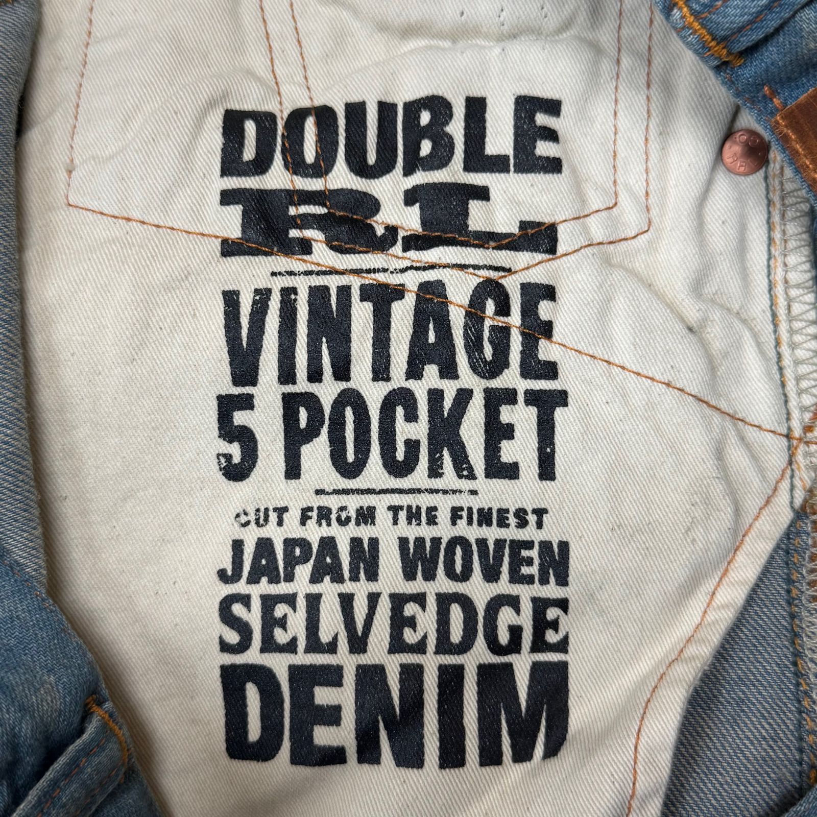 参考上代86900円 未使用品 RRL (Double RL) 5ポケット