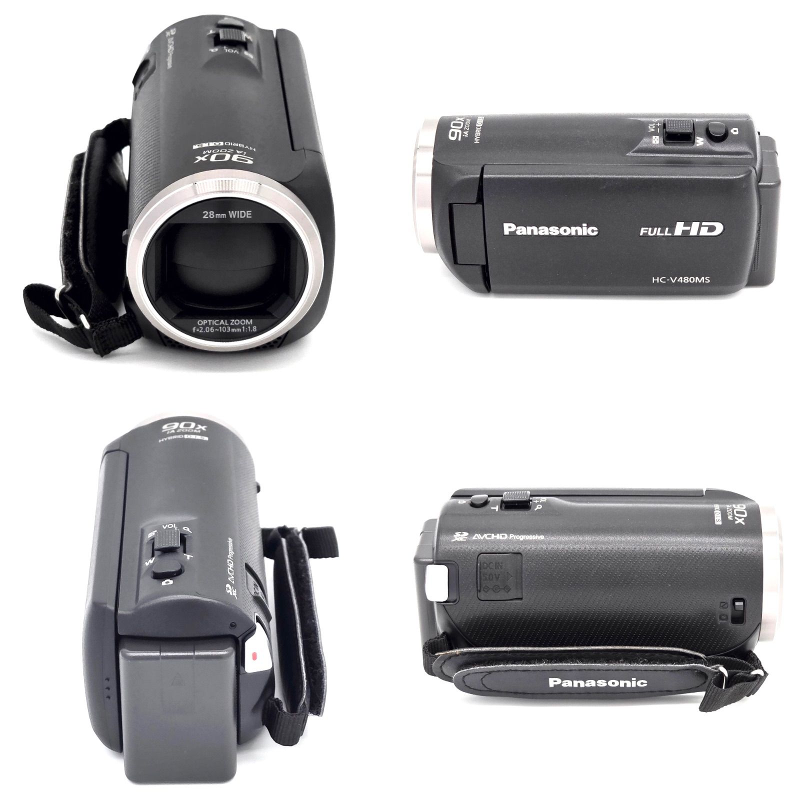 【美品】ビデオカメラ　Panasonic HDC-HS100-K Amazon.co.jp: パナソニック デジタルハイビジョンビデオカメラ