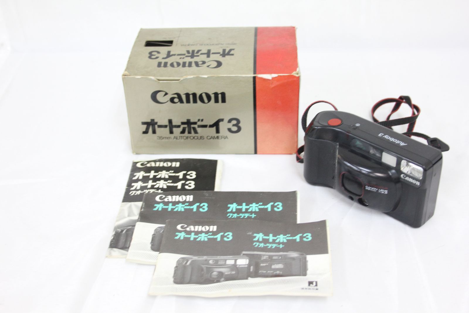 返品保証】 【元箱付き】キャノン Canon Autoboy 3 38mm ショップ F2.8